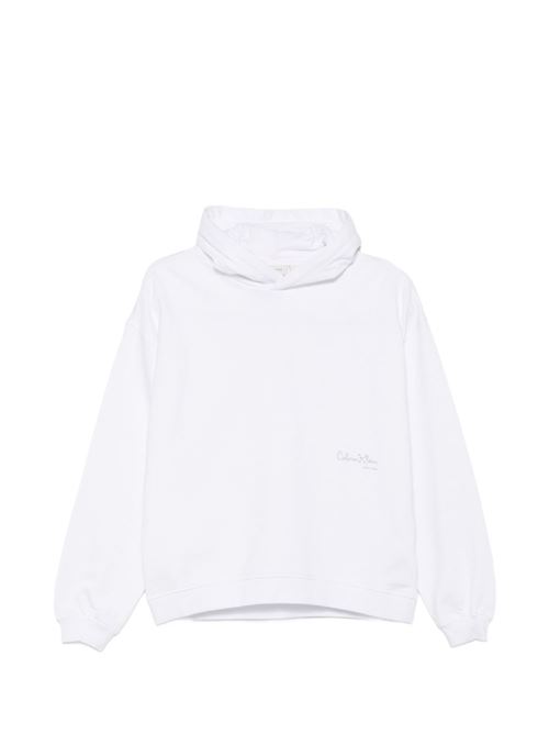 Felpa bambina Calvin Klein bianca Calvin Klein Kids | IG0IG03067YAF